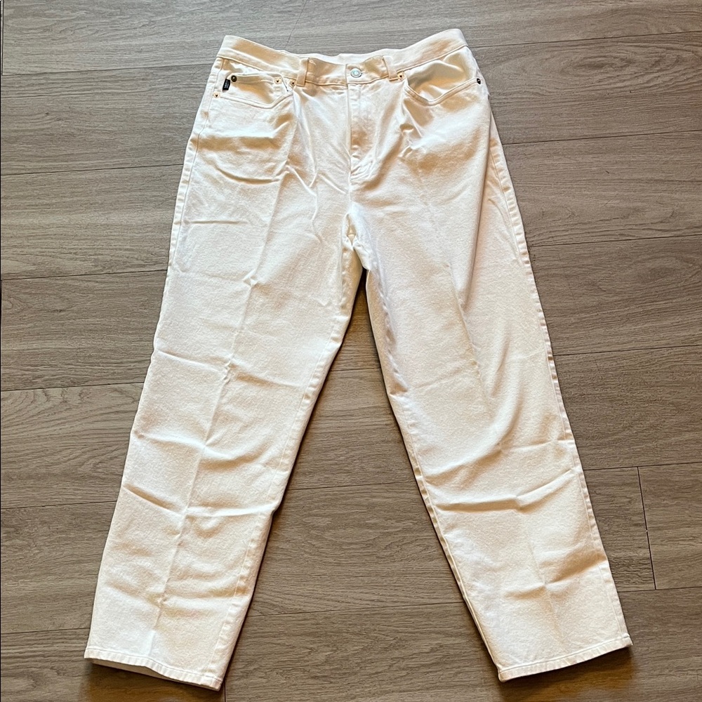 Ralph Lauren White Cotton Pants